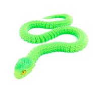 Quavva 3D Printed Viper Snake Articulated Jointed Flexible 30cm 45cm 60cm Desk Fidget Toy Stress Relief Office Decoration Reptile Model Collectible Multi-Color (Green, 30cm)(Green-60CM)