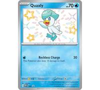 Quaxly SVP082 Pokemon Promo Card (Scarlet & Violet Promo Series) + 1x TitanCards® Toploader