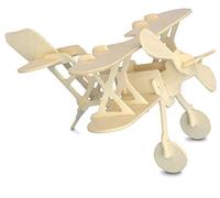Quay Bi-Plane Woodcraft Construction Kit FSC