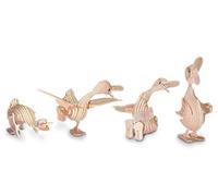 Quay Cartoon Ducks Woodcraft Construction Kit FSC