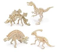 Quay Dinosaur Set 2 Woodcraft Construction Kit FSC