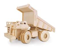 Quay Dump Truck Woodcraft Construction Kit
