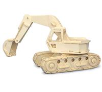 Quay Excavator Woodcraft Construction Kit FSC
