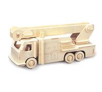 Quay Fire Engine Woodcraft Construction Kit FSC