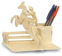 Quay Horse-Riding Pen Holder Woodcraft Construction Kit FSC