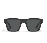 QUAY - Men's Sunglasses, Oversized Square Shades, UV Protected Lenses, Black/Smoke, L