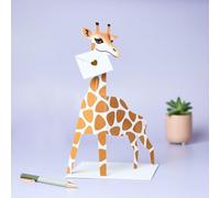 Quay Side Cards - Special Delivery 3D Greetings Card - Wildlife - Giraffe (Hi!)