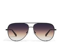 Quay - Sunglasses for Men & Women, Aviator Lenses with UV Protection, Oversized Sunglasses (High Key Extra Large, Black)