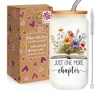 Qubereeree Book Lover Gifts for Women - Just One More Chapter Bookish Gift for Readers, Librarians, Bookaholics, Bookworm, Girls - Christmas Birthday Mothers Day Gifts for Book Lover-96