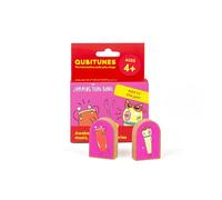 QUBITUNES Interactive Audio Play Stage Game | The Jamming Tour Band Expansion Set |Add Vocals & Percussion | Create Sound & Stories | Listen, Learn and Play | Ages 4+ Boys & Girls