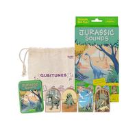 Qubitunes Jurassic Sounds | Dino Roars & Facts - Dinosaur Playground Game for Qubitunes Console | Mix Stomps & Roars, Learn Fun Dino Facts | Kids Interactive Game Ages 4+