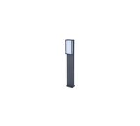 Lutec 7193001118 QUBO 15W IP54 LED Outdoor Bollard Light 3000K - Dark Grey