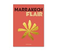 QUBTAN Marrakech Flair Gold Leaf Poster And Prints Abstract Wall Art Simple Red Canvas Painting Nordic Aesthetic Pictures For Home Decor 50x70cmx1No Frame