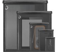 Quctak 5 Pack Faraday Bags, Faraday Key Fob Protector, Faraday Bag for Phone & Laptops & Tablets & Radio & Car Keys, Waterproof & Water Resistant Faraday Cage (5 Sizes)