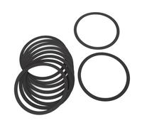 Qudinip 10 Pcs EVA Speaker Sealing Gaskets 210mm OD 184mm ID 10mm Width 2mm Thickness Woofer Foam Rings for Enhanced Sound Quality with High Density EVA Foam