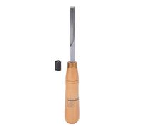 Qudinip 10mm Right Angle Chisel, 40CR Alloy Steel with Ergonomic Wooden Handle, for Woodworking Projects and Furniture Assembly
