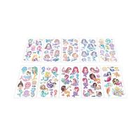 Qudinip 10pcs Glitter Stickers for Kids Animal Design Temporary Tattoos