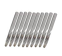 Qudinip 10Pcs Tungsten Steel Twist Drill Bits High Wear Resistance for Engraving PCB and CNC Work 9mm