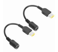 Qudinip 2Pcs Power Cable Adapter Compact Conversion Tool for ThinkPad X1/X240/G405 5.5x2.1mm to 7.9x5.5mm Design