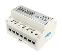 Qudinip 3 Phase 4 Wire Energy Meter with LCD Display and Memory Function for Commercial Use Durable PC Flame Retardant Material