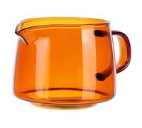 Qudinip 300ml Coffee Mug High Borosilicate Glass Sharing Cup Ergonomic Design for Home Office and Coffee Shops (Succinite)