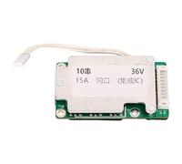 Qudinip 36V 15A BMS Battery Protection Board with High Safety Factor and Temperature Control for Electric Scooter Battery Pack, Compact Size and Durable PCB, 1 Piece
