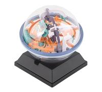 Qudinip 3D Ball Educational Mind Exercising Puzzle Game for Home and School Safe Plastic Toy (Middle Rank 100 Obstacles)