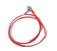 Qudinip 3D Printer Hot End Extruder Replacement, MK8 Extruder Hotend Kit with 12V 40W Red Heating Tube for Ender 3 CR-10 Nozzle 0.4mm Aluminum Block Stainless Steel Throat Tube