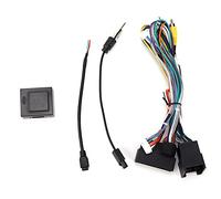 Qudinip 3PCS Audio Wiring Harness Adapter for Easy Installation in and Escape, Durable ABS & Rubber Material, Plug and Play Connection