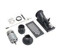 Qudinip 40mm RC Boat Jet Pump Thruster Efficient Performance Kit for Remote Control Ships Plastic Alloy Design (Grey)