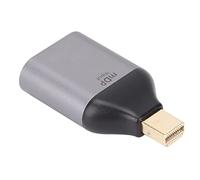 Qudinip 4K Mini DisplayPort to HD Output Adapter with Durable Aluminum Design for Projectors and Monitors