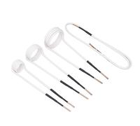 Qudinip 4Pcs Induction Heater Coil Kit, 2.5mm Brass Coils 20 30 40 750mm for Rusty Nut Removal, with Storage Tool Box