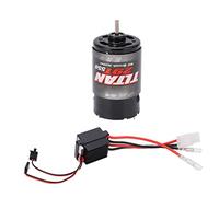 Qudinip 550 Brushed Motor with 320A ESC Powerful and Durable Set for RC Car Plastic Copper 1 Unit (29T)