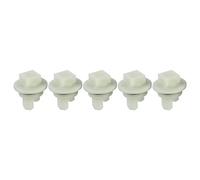 Qudinip 5Pcs Meat Grinder Parts, Plastic Gear Sleeve with Material, Fit for Meat Grinder Models