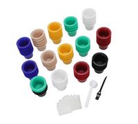 Qudinip 60Pcs Refillable Coffee Capsule Cups for Convenient Brewing At Home or Cafe, Made of Durable Plastic, Easy to Use
