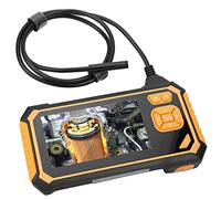 Qudinip 8mm Endoscope High-Definition Dual Lens Digital Inspection Camera with 4.3in LCD Display for Pipeline and Car Maintenance (10m)