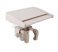 Qudinip Above Ground Pool Waterfall, Fountain Spillway Attachment, Detachable PVC for Swimming Pools with Relaxing Cascade