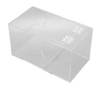 Qudinip Acrylic Bird Breeding Box with Transparent Design and Standing Pole for All Seasons 1 Unit Safe Non- Material (Large)