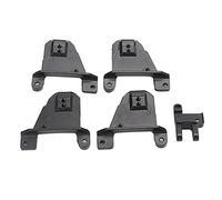 Qudinip Adjustable Metal Shock Damper Towers Mount for 1/10 RC Crawler with High Strength Aluminum Alloy and Flexible Installation Options