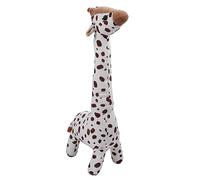 Qudinip Adorable Giraffe Shaped Plush Doll Decorative Throw Pillow for Cuddling and Napping (Brown Animal Large)