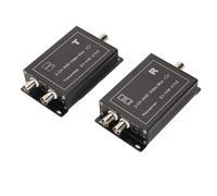 Qudinip AHD Video Multiplexer 2 Channel High-Speed Plug and Play for Security Camera Use Iron Shell 400m Range