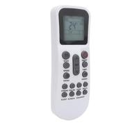 Qudinip Air Conditioner Remote Control Strong Compatibility Practical Replacement Remote Controller for AUX YKR K 204E YKR K 002E 001E Made of Durable ABS Material