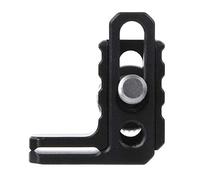 Qudinip Aluminium Alloy Camera Cage Cable Clamp Black Strong Fixator for Preventing Data Cable From Falling Off for All Camera Cage Kits
