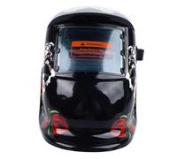 Qudinip Auto Darkening Welding Helmet Large View Adjustable Blackness for TIG Arc Welding Solar Powered Tool
