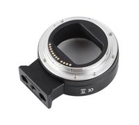 Qudinip Auto Focus Lens Mount Adapter, Aluminum Alloy and Copper Material with Metal Contact for Auto Focus, Compatible with EF to RF Mount for R RP Ra R5 R6 R3 R5C R7 Cameras