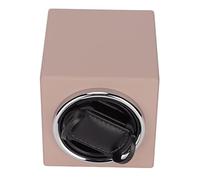 Qudinip Automatic Watch Winder Box for Automatic Watches with Silent Operation and Adjustable Pillow in Pink, for Watch Enthusiasts