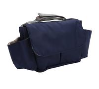 Qudinip Baby Stroller Organizer Bag Large Capacity Diapers Storage for Parents on the Go Nylon Dark Blue