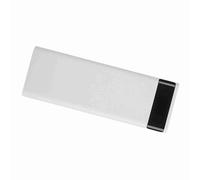 Qudinip Battery Box Shell DIY Power Bank Case Portable Charger for Travel Black (White)