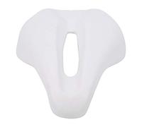 Qudinip Bicycle Saddle Soft EVA Ultralight Cushion with Shock Absorption for Mountain Road and Folding Bikes 1 Unit (White)