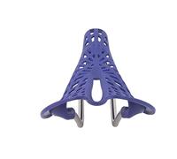 Qudinip Bike Spider Cushion Ultra Lightweight Comfortable Hollow Saddle for Mountain Road Track Bikes Made of Engineering Plastic 265x131x63mm (Blue)